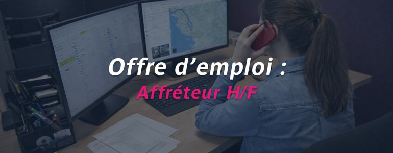 Offre d’emploi : Affréteur Transport (H/F) – CDI, proche de Lyon