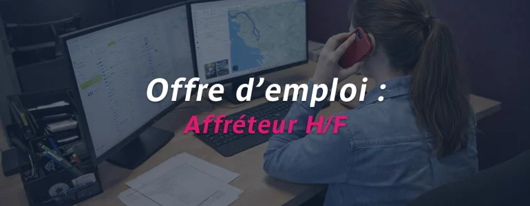 Offre d’emploi : Affréteur Transport (H/F) – CDI, proche de Lyon